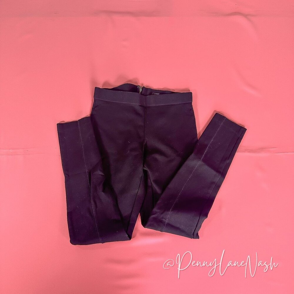 J.Crew Pixie Ponte Zip Back Legging Black Size 4R - Picture 5 of 9